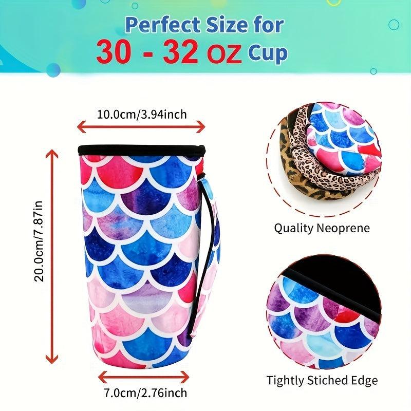 Neoprene Insulated Sleeve for 30oz-32oz Tumblers, Keep Drinks Cold