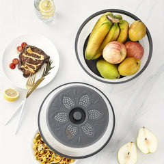 Reusable Foldable Microwave Food Cover - Keep Food Fresh & Protect Plates