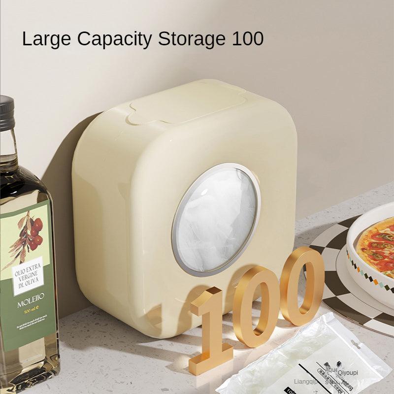 Wall-mounted Fresh Keeping Bag Storage Box Holder