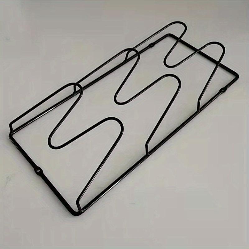 3 Tier Pot Lid Organizer Rack Wall Door Mounted Rustproof