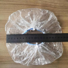100Pcs Food Cover Stretchy Plastic Bowl Covers Disposable Leftovers Wrap