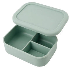Portable Silicone Lunch Box Leakproof Heat Insulating BPA Free Dishwasher Safe