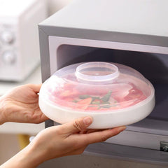 Microwave Oven Splash Proof Cover Insulated Heating Resistant C