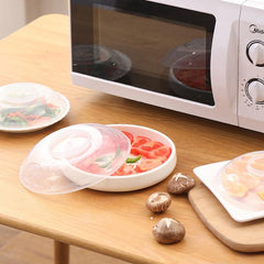 Microwave Oven Splash Proof Cover Insulated Heating Resistant C