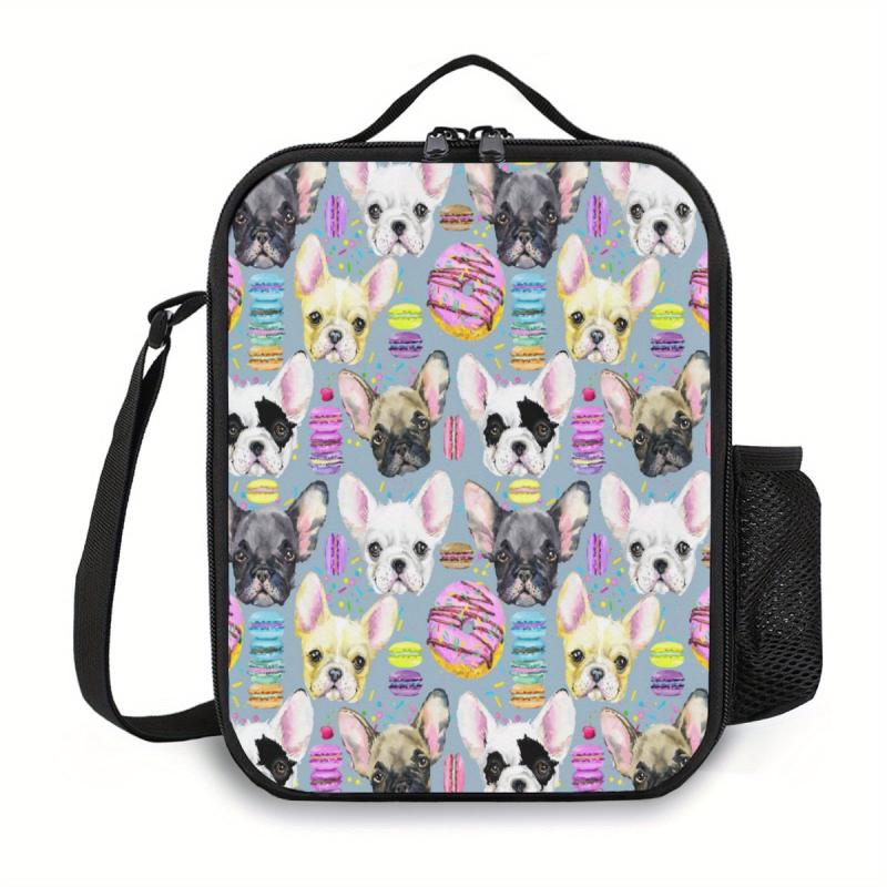 Dog & Puppy Insulated Lunch Bag Waterproof Reusable Cooler Bag