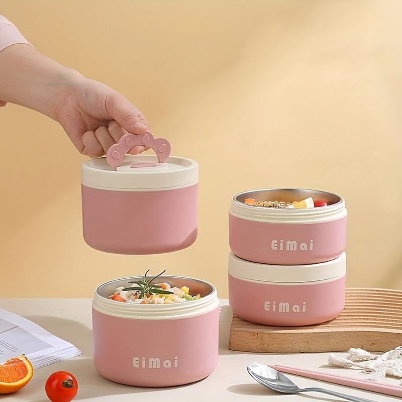 Portable Stainless Steel Lunch Box For Female High Appearance Packaging