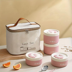 Portable Stainless Steel Lunch Box For Female High Appearance Packaging