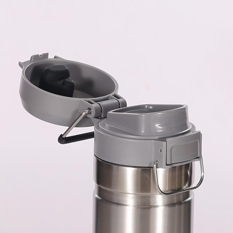 710ml Stainless Steel Insulated Cup Vacuum Bounce Outdoor Sports Water Coffee