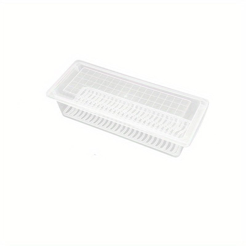 3pcs Fridge Organizer Removable Drain Plate Refrigerator Food Storage