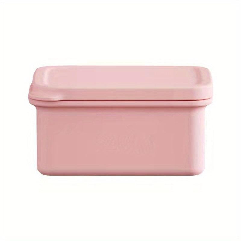 Silicone Lunch Box Bento Box Sealed for Teenagers & Workers