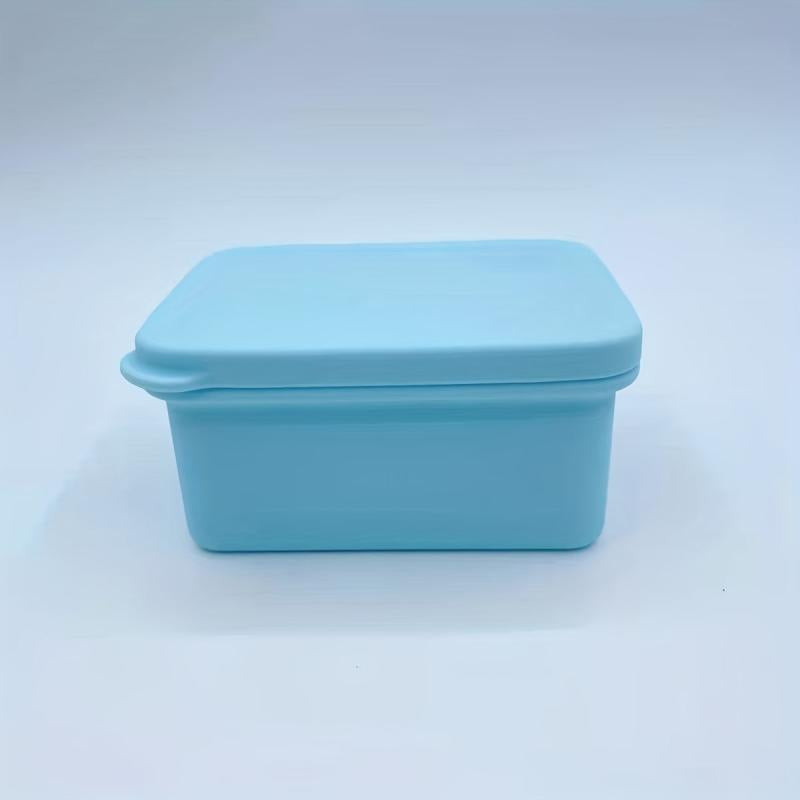 Silicone Lunch Box Bento Box Sealed for Teenagers & Workers