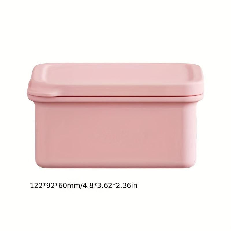Silicone Lunch Box Bento Box Sealed for Teenagers & Workers