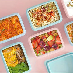 Silicone Lunch Box Bento Box Sealed for Teenagers & Workers
