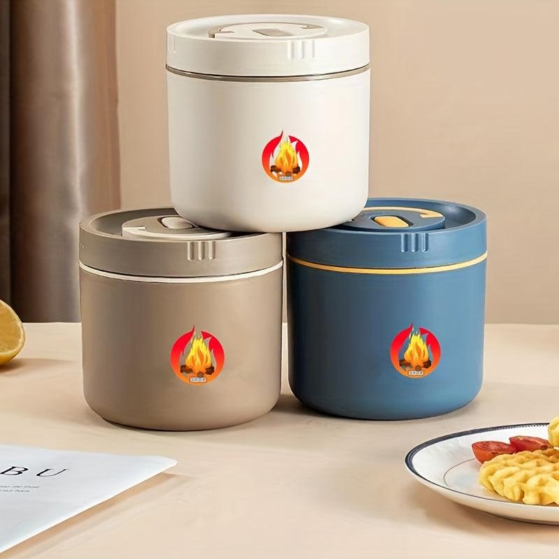 Portable Stainless Steel Lunch Box Insulated Bento Box Leakproof Food Container