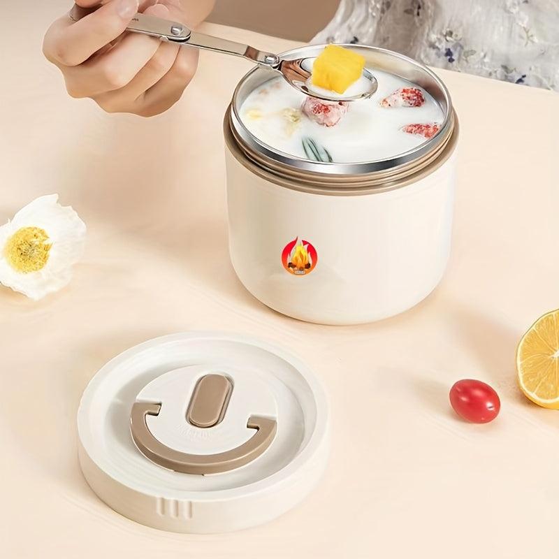 Portable Stainless Steel Lunch Box Insulated Bento Box Leakproof Food Container