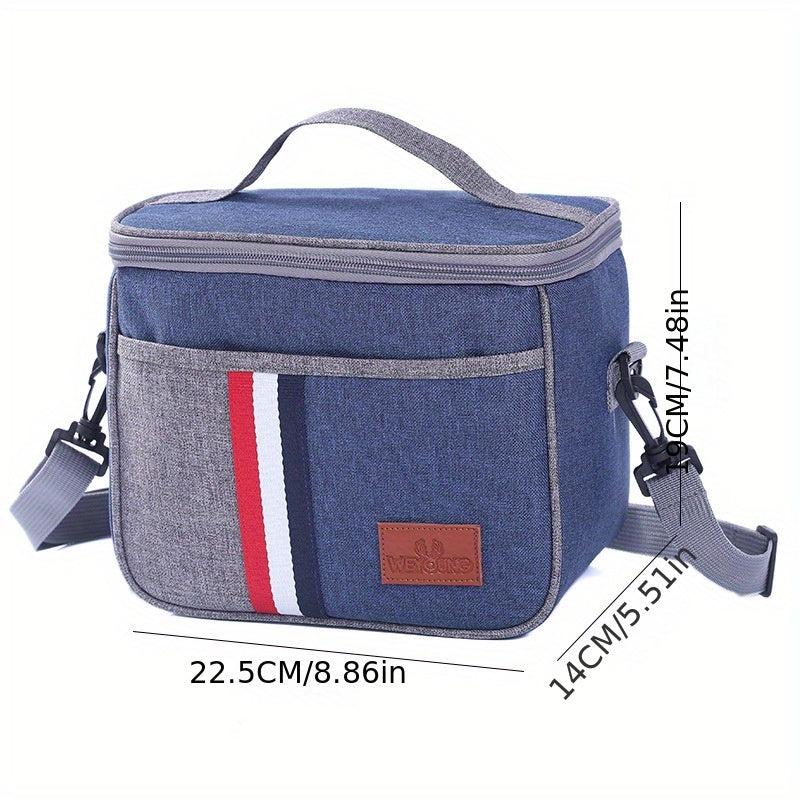 Insulated Lunch Bag Reusable Freezable Cooler Bag with Handle