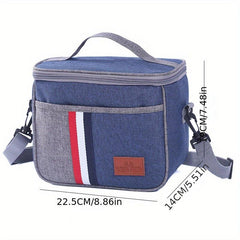 Insulated Lunch Bag Reusable Freezable Cooler Bag with Handle