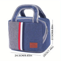 Insulated Lunch Bag Reusable Freezable Cooler Bag with Handle