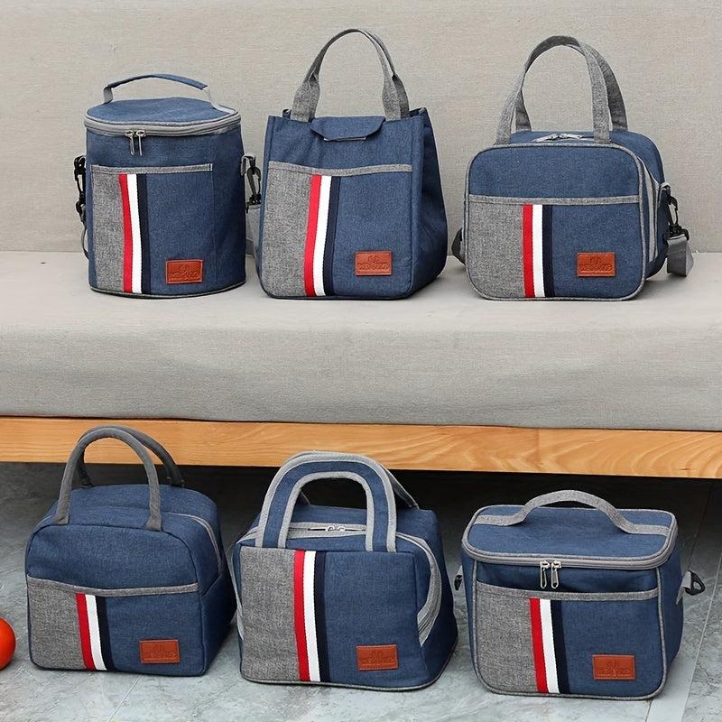 Insulated Lunch Bag Reusable Freezable Cooler Bag with Handle