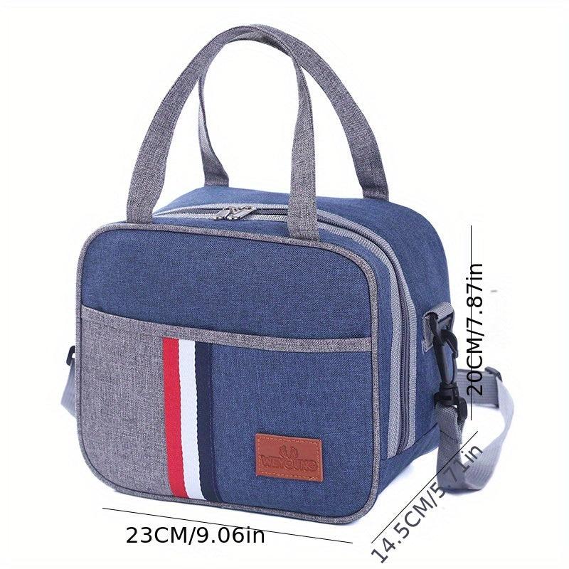 Insulated Lunch Bag Reusable Freezable Cooler Bag with Handle