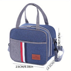 Insulated Lunch Bag Reusable Freezable Cooler Bag with Handle
