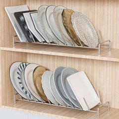 Stainless Steel Anti-Rust Storage Rack Kitchen Cabinet Built-in Rack