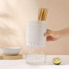 Household Double-layer Tableware Chopsticks Holder Storage Box