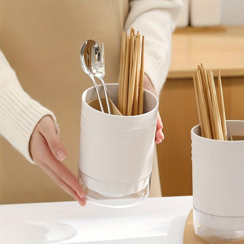 Household Double-layer Tableware Chopsticks Holder Storage Box
