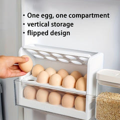 Refrigerator Egg Storage Box Anti-Fall Egg Tray Kitchen Accessory