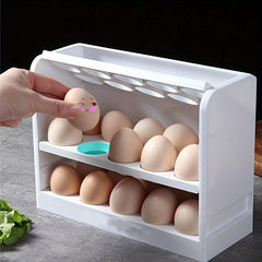 Refrigerator Egg Storage Box Anti-Fall Egg Tray Kitchen Accessory