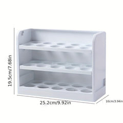 Refrigerator Egg Storage Box Anti-Fall Egg Tray Kitchen Accessory