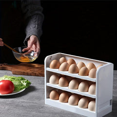 Refrigerator Egg Storage Box Anti-Fall Egg Tray Kitchen Accessory