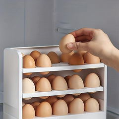 Refrigerator Egg Storage Box Anti-Fall Egg Tray Kitchen Accessory