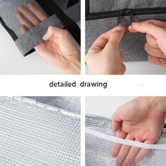 Portable Ice Pack Storage Bag Insulation Shopping Tote Household Storage