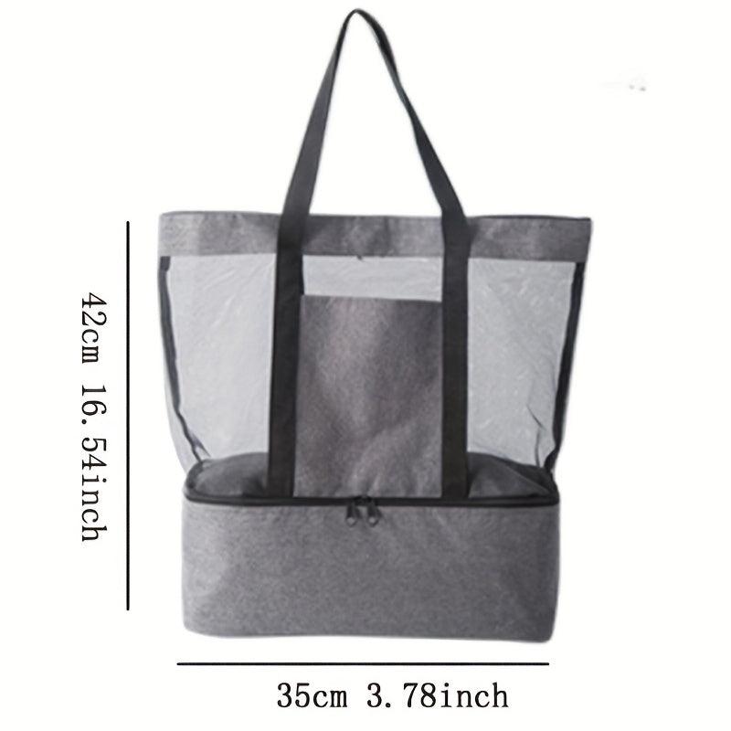 Portable Ice Pack Storage Bag Insulation Shopping Tote Household Storage