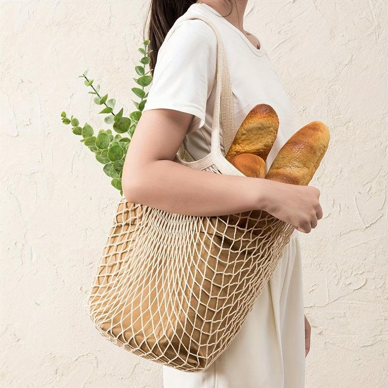 Organic Cotton Mesh Bag for Produce Storage