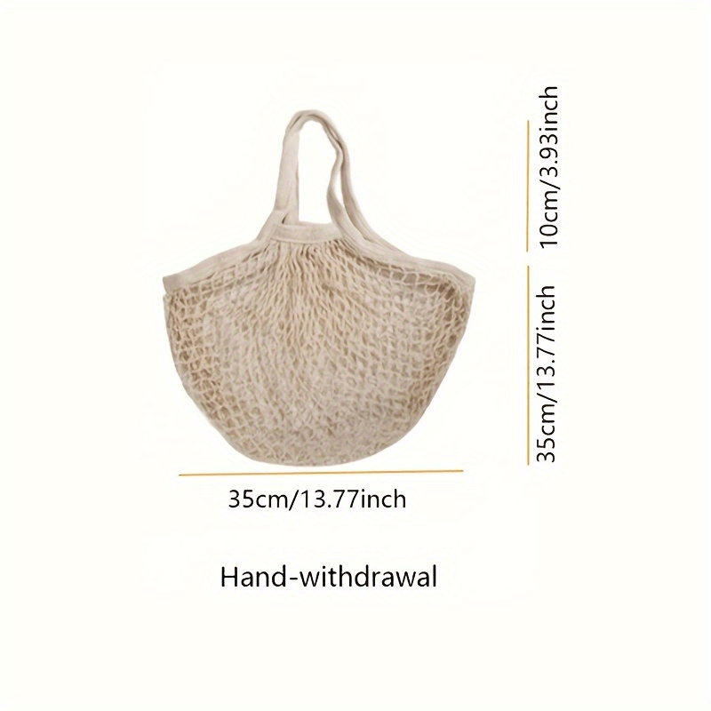 Organic Cotton Mesh Bag for Produce Storage