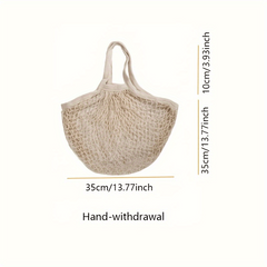 Organic Cotton Mesh Bag for Produce Storage