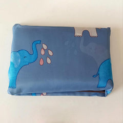 2pcs Animal Printed Folding Bags Portable Eco-friendly Shopping Bags