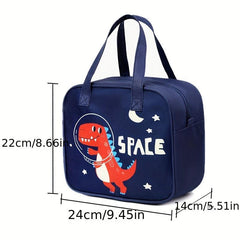 Cartoon Pattern Bento Bag Lunch Box Bag for Teenagers & Workers