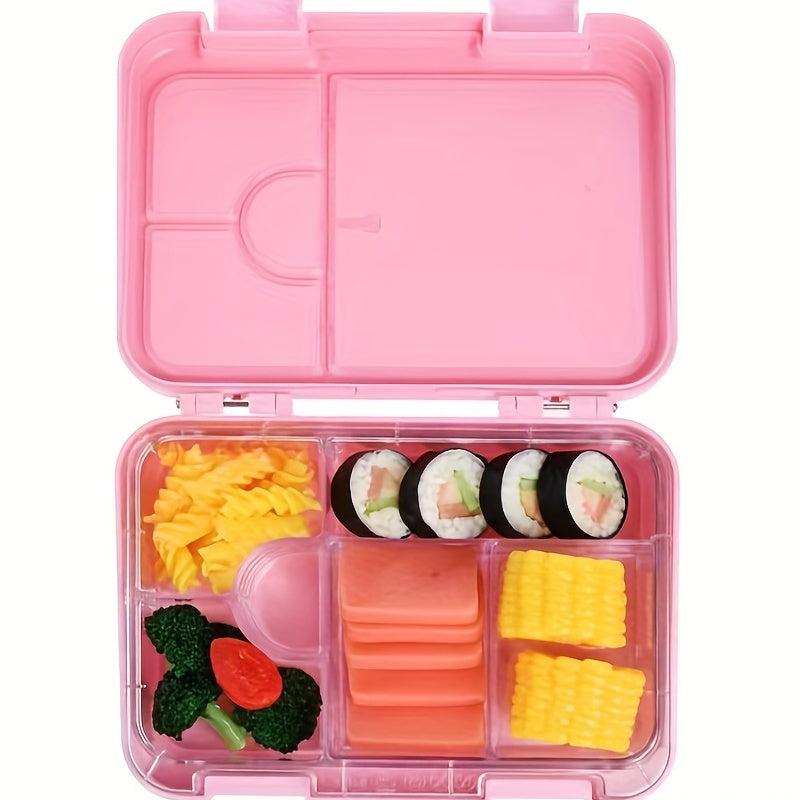 Caperci Dinosaur Bento Lunch Box Leakproof 6 Compartment Lunch Container