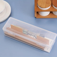 Cutlery Storage Box Draining Fork Chopsticks Organizer Kitchen Accessories