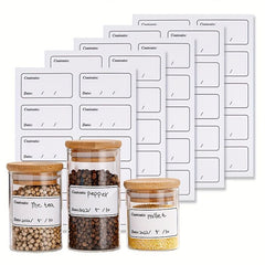 100pcs Removable Self-adhesive Labels For Handwritten Dates