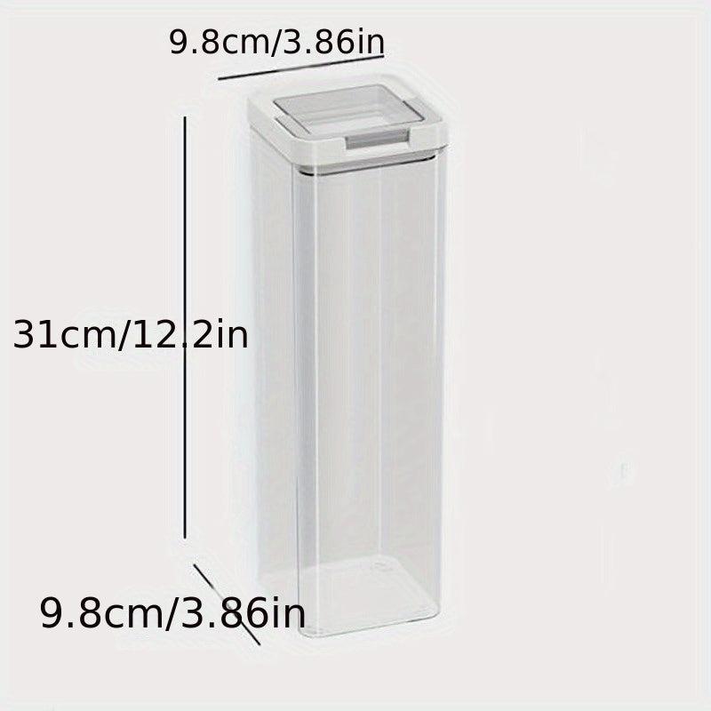 Airtight PET Food Storage Containers Sealed Fresh Box Cereal Rice Pasta Nuts