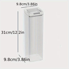Airtight PET Food Storage Containers Sealed Fresh Box Cereal Rice Pasta Nuts