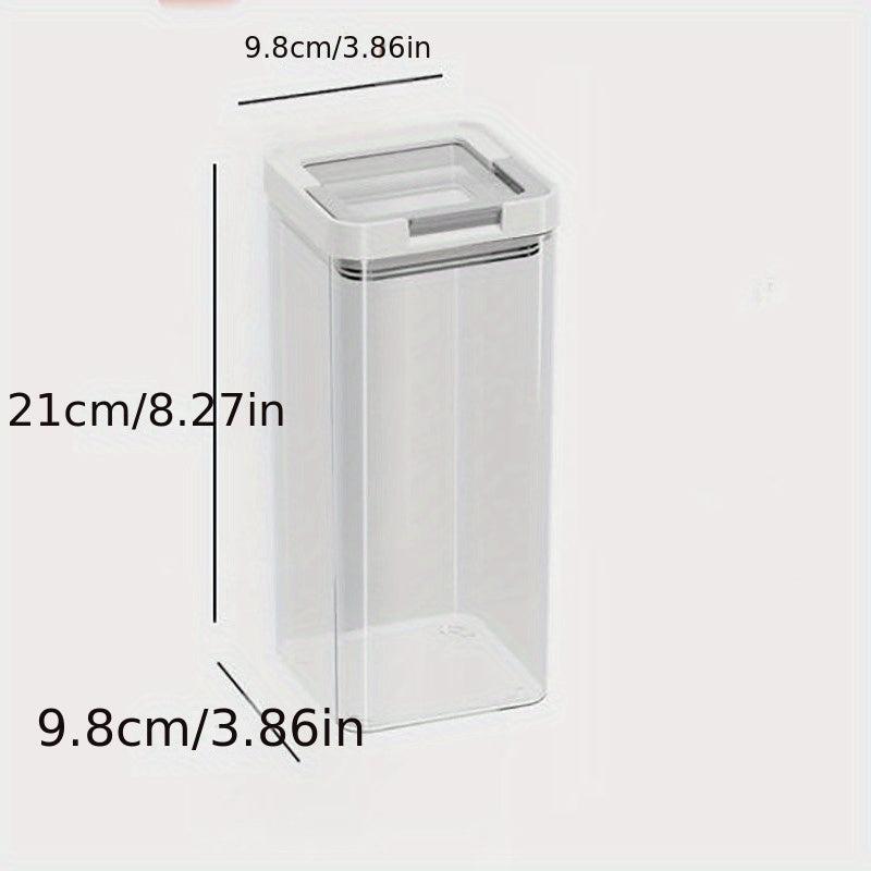 Airtight PET Food Storage Containers Sealed Fresh Box Cereal Rice Pasta Nuts