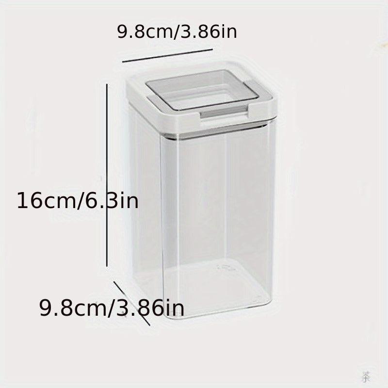 Airtight PET Food Storage Containers Sealed Fresh Box Cereal Rice Pasta Nuts
