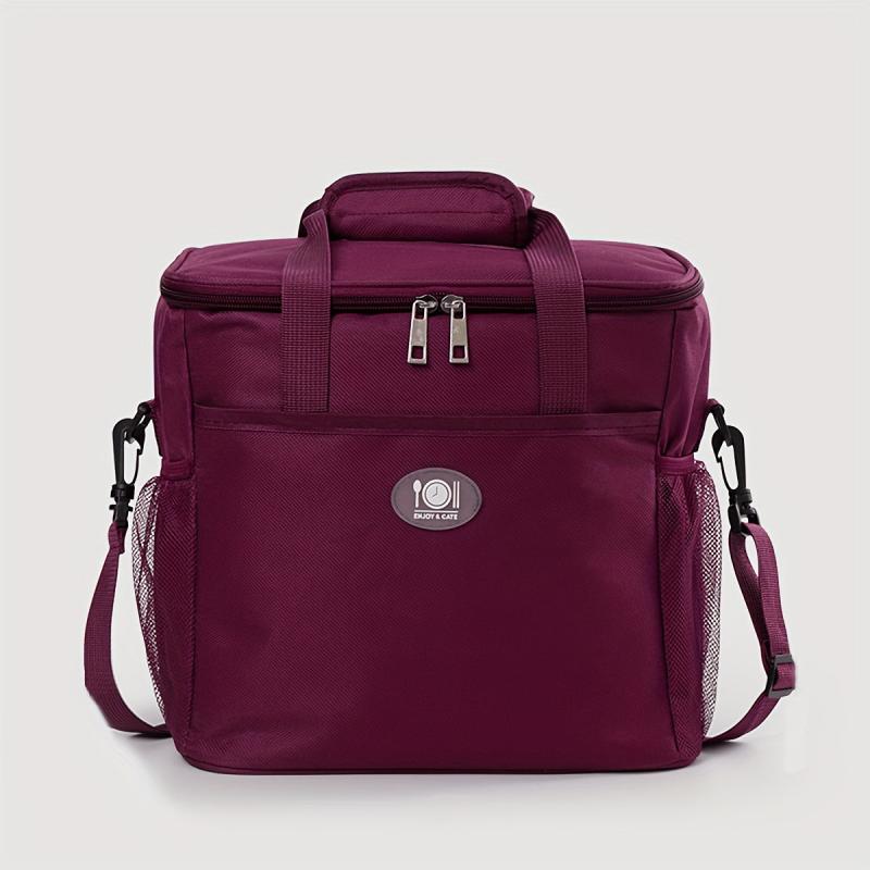 Large Insulated Bento Bag for Elementary School Lunch Box
