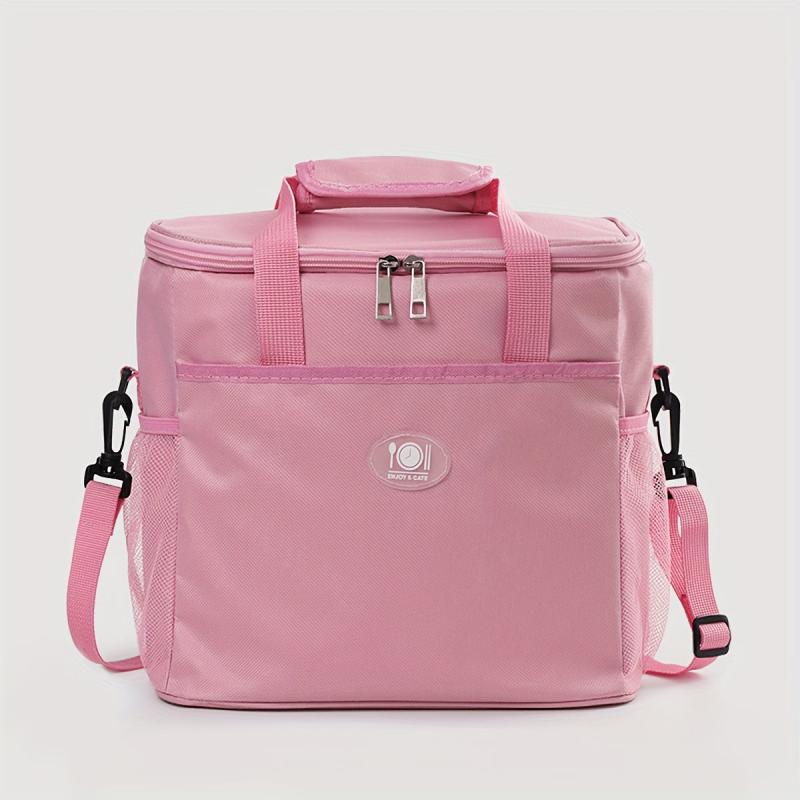 Large Insulated Bento Bag for Elementary School Lunch Box