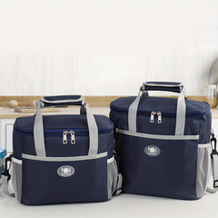 Large Insulated Bento Bag for Elementary School Lunch Box